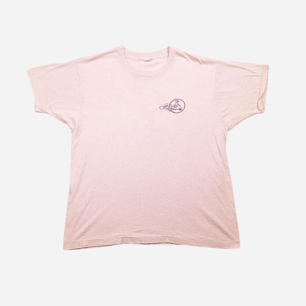 Vintage Early 80s Wallaby's Down Under Australia Cream Tshirt Screen Stars Sz XL - Picture 2 of 7